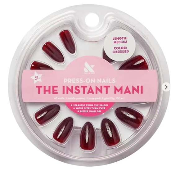 Olive & June Obsessed Instant Mani NWT | Medium Almond 💅 | Press-On Perfection - Picture 1 of 5